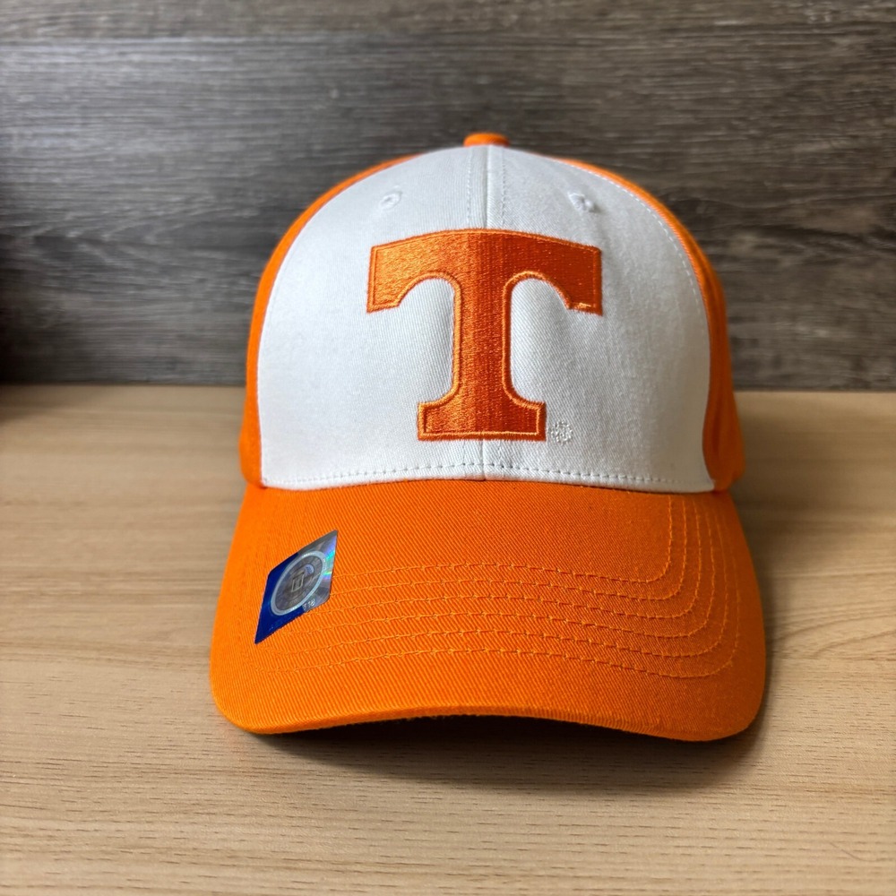 Tennessee Volunteers Hat Cap Strap Back Orange NCAA Football Adjustable
